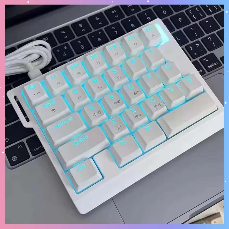 Gaming Keyboard Esports - Teclado Mecánico para Juegos HE30, 29