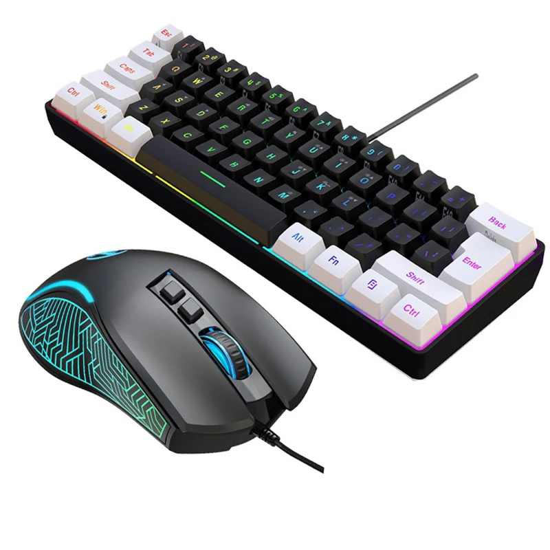 Gaming Keyboard And Mouse Set - Kit de Teclado y Ratón para