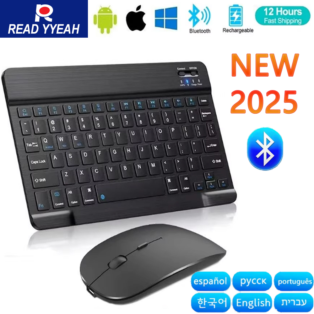 Gaming Keyboard Mechanical Wireless - Nuevo teclado inalámbrico Bluetooth 2025 para