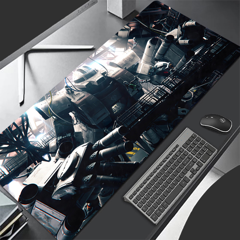Gaming Keyboard Non Mechanical - Alfombrilla de ratón grande Mecánica Warrior