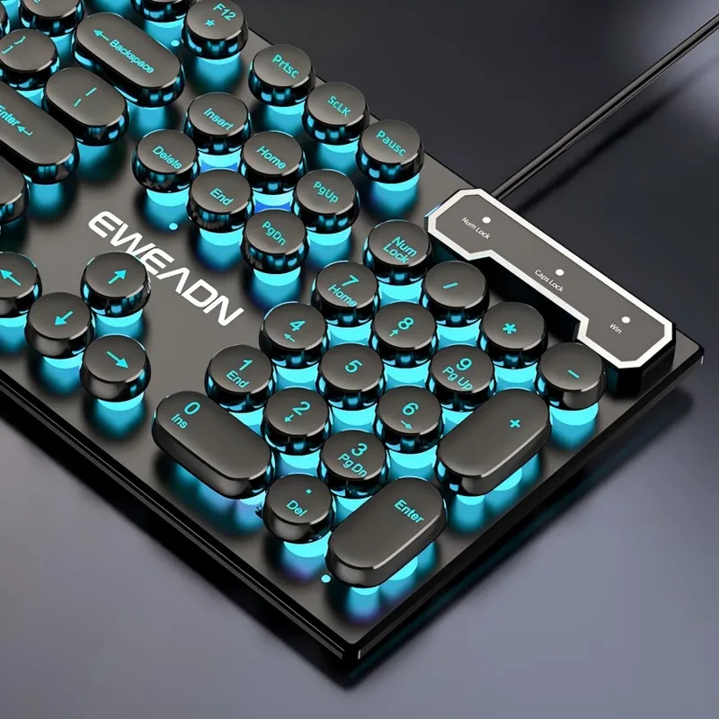 Gaming Keyboard Mechanical Wireless - Conjunto de Teclado y Ratón Mecánico
