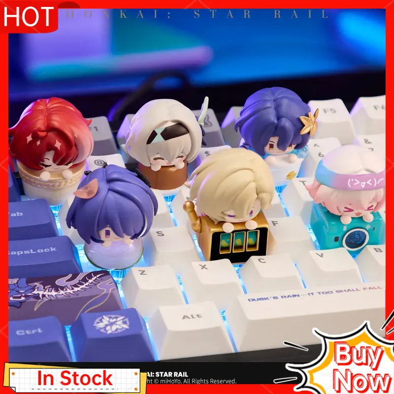 Gaming Keyboard He - Mihoyo Honkai Star Rail figura de