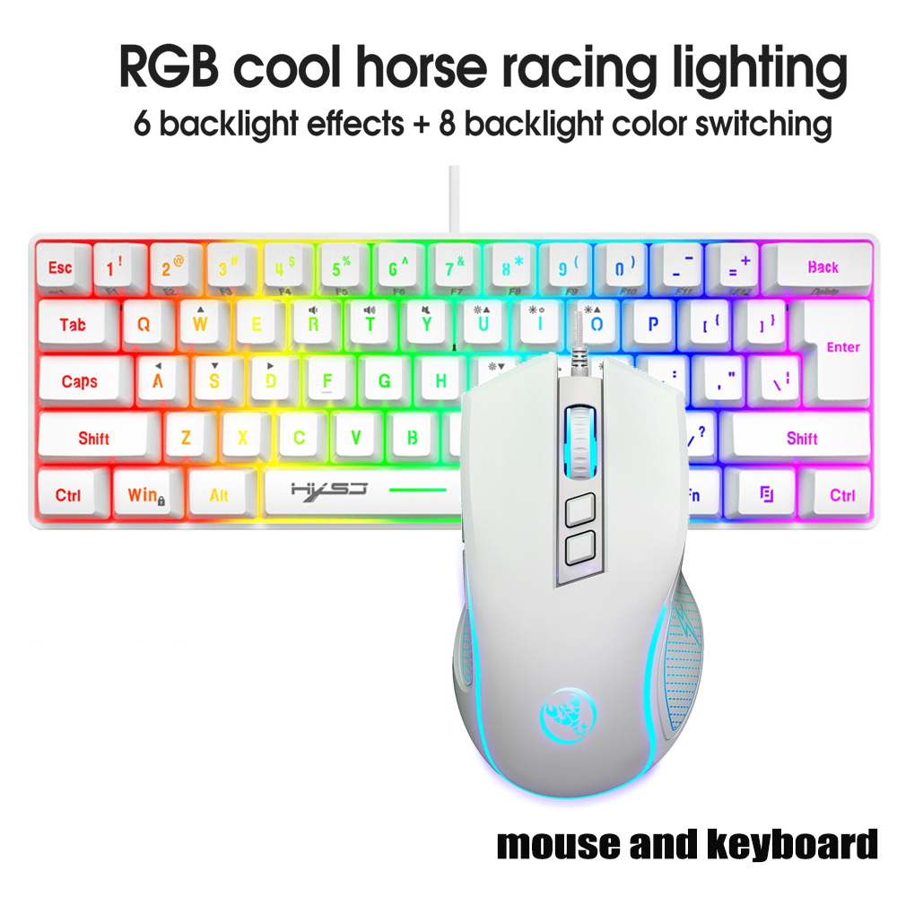 Gaming Keyboard And Mouse Set - Kit de Teclado y Ratón Gamer,