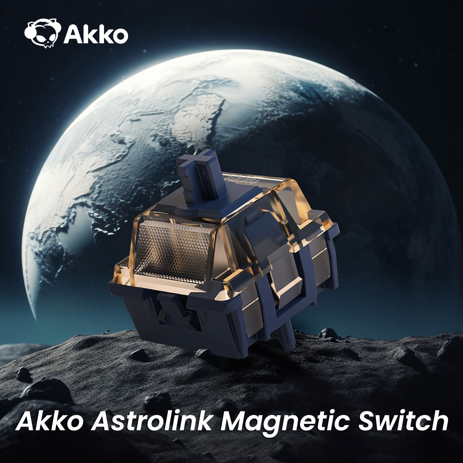 Gaming Keyboard Magnetic Switches - Akko Astrolink interruptor magnético de alta