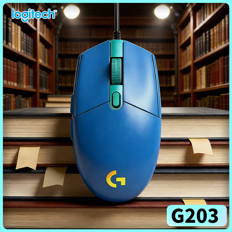 Logitech Mouse G203 - Ratón para Juegos Logitech G203 LIGHTSYNC,