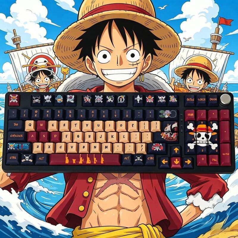 Gaming Keyboard He - Juego de Teclas BANDAI One Piece