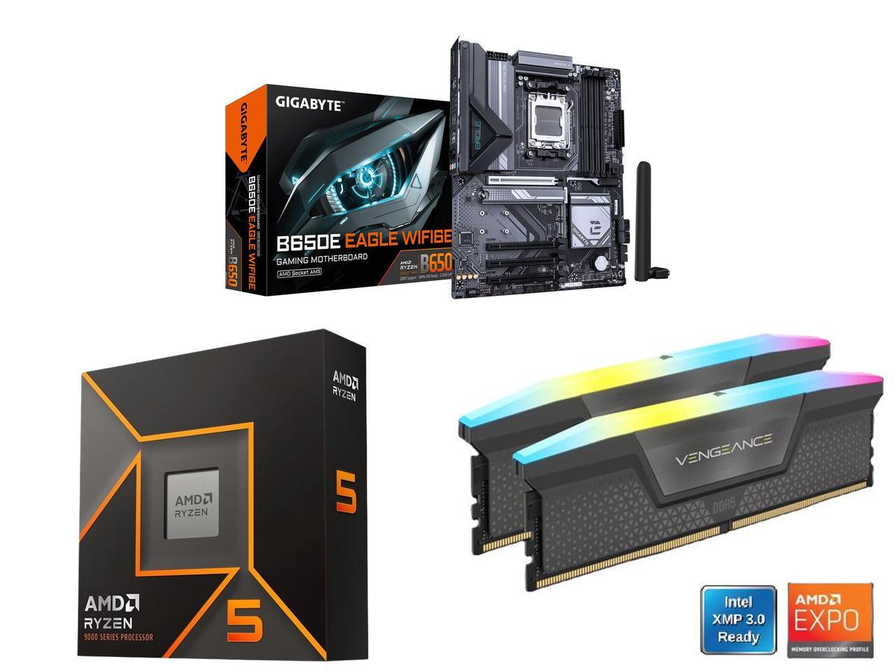Corsair Ram Vengeance 16Gb - Placa base GIGABYTE B650E EAGLE WIFI6E