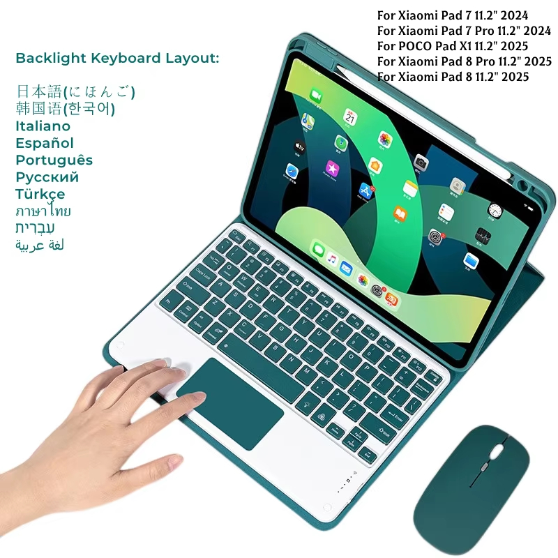 Funda con Teclado Retroilumina - Gaming Keyboard Mechanical Wireless reseña y precio