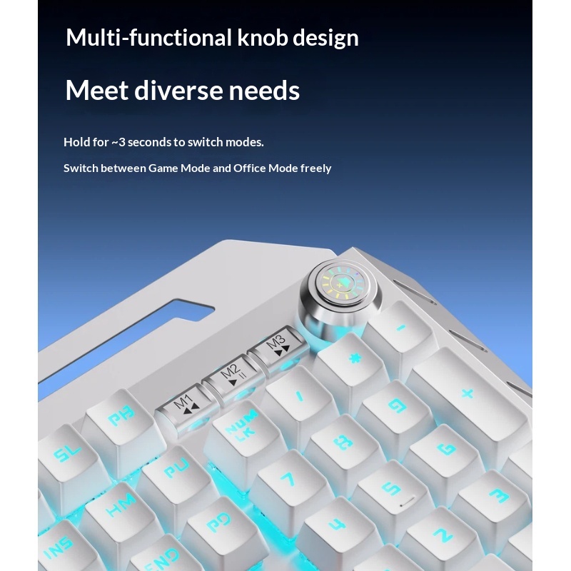 Combo de Teclado Mecánico Inal - Gaming Keyboard And Mouse Set reseña y precio