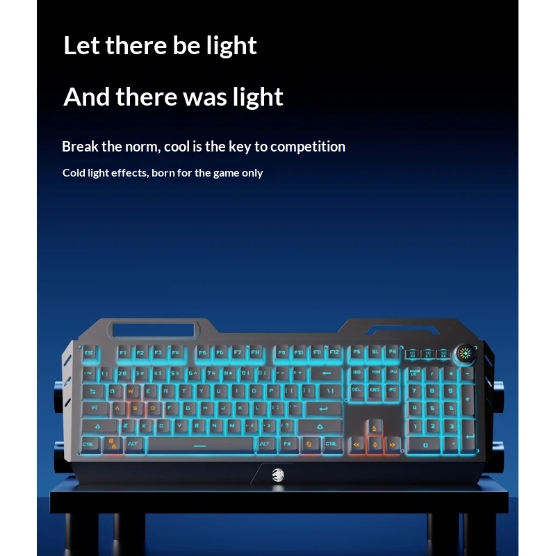 Combo de Teclado Mecánico Inal - Gaming Keyboard And Mouse Set reseña y precio