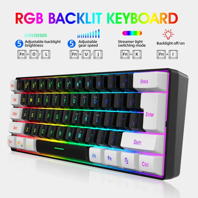 Kit de Teclado y Ratón para Ju - Gaming Keyboard And Mouse Set reseña y precio