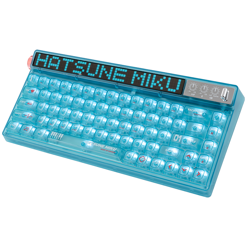 Anime Hatsune Miku serie Tecla - Gaming Keyboard Mechanical Wireless reseña y precio
