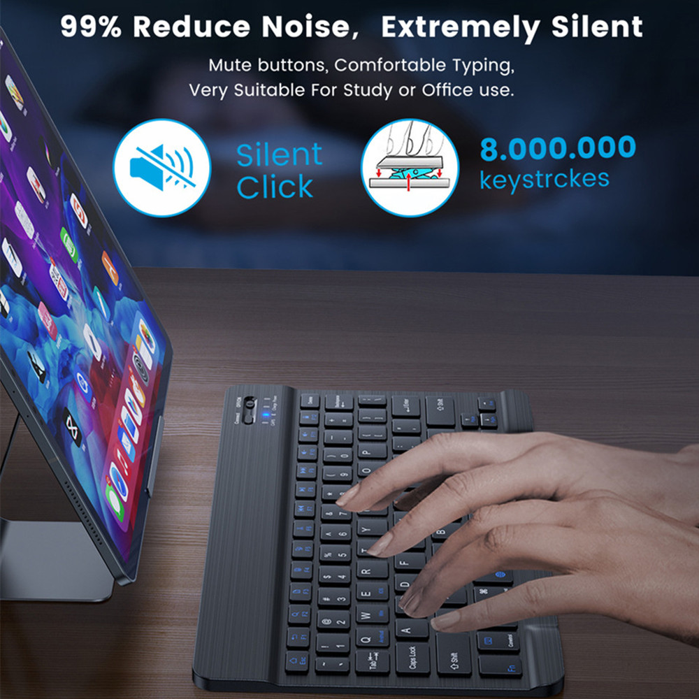 Nuevo teclado inalámbrico Blue - Gaming Keyboard Mechanical Wireless reseña y precio
