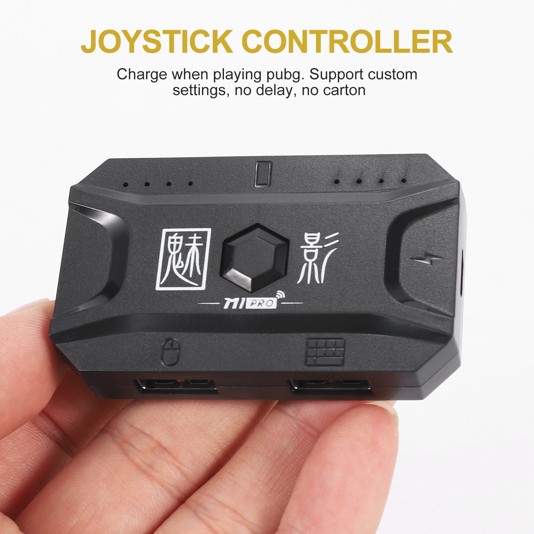 Controlador de Juego Plug and  - Gaming Keyboard And Mouse Converter For Mobile reseña y precio