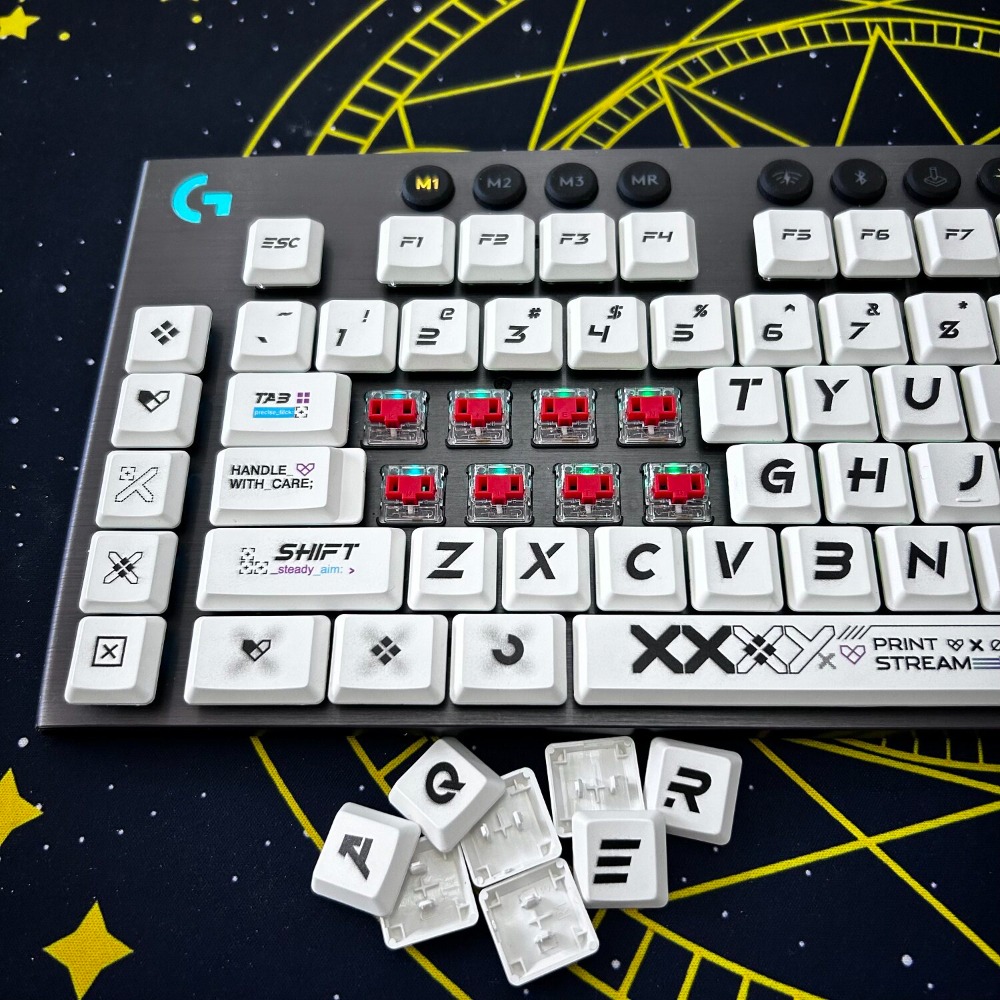 Compatible con teclas PBT Logi - Gaming Keyboard Tkl reseña y precio