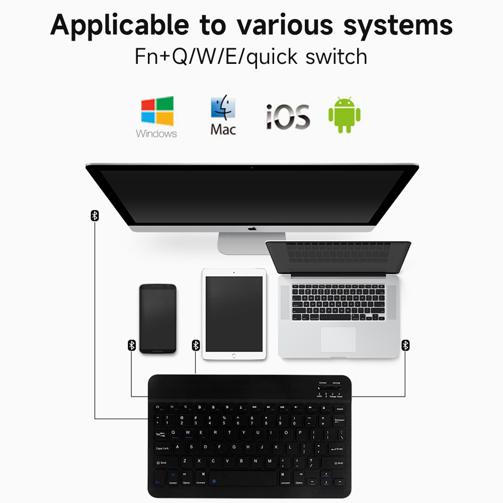 Teclado Bluetooth inalámbrico  - Gaming Keyboard Mechanical Wireless reseña y precio
