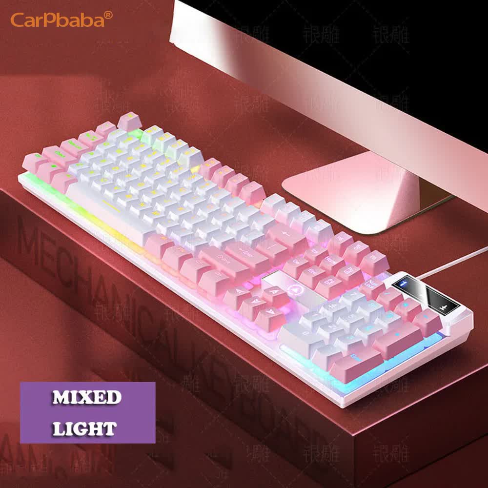 Carpbaba K500 teclado para jue - Gaming Keyboard Mobile reseña y precio