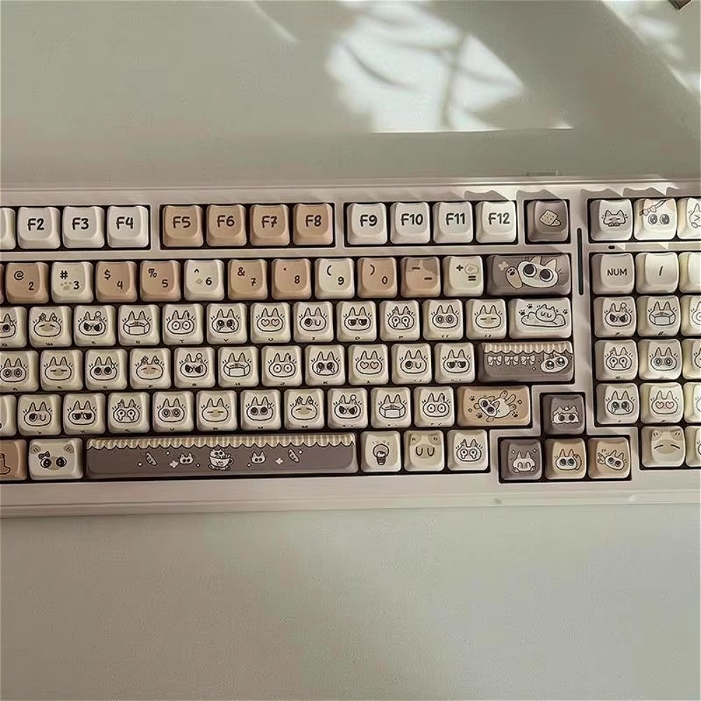 Lindo gato Keycap MAO perfil P - Gaming Keyboard Tkl reseña y precio