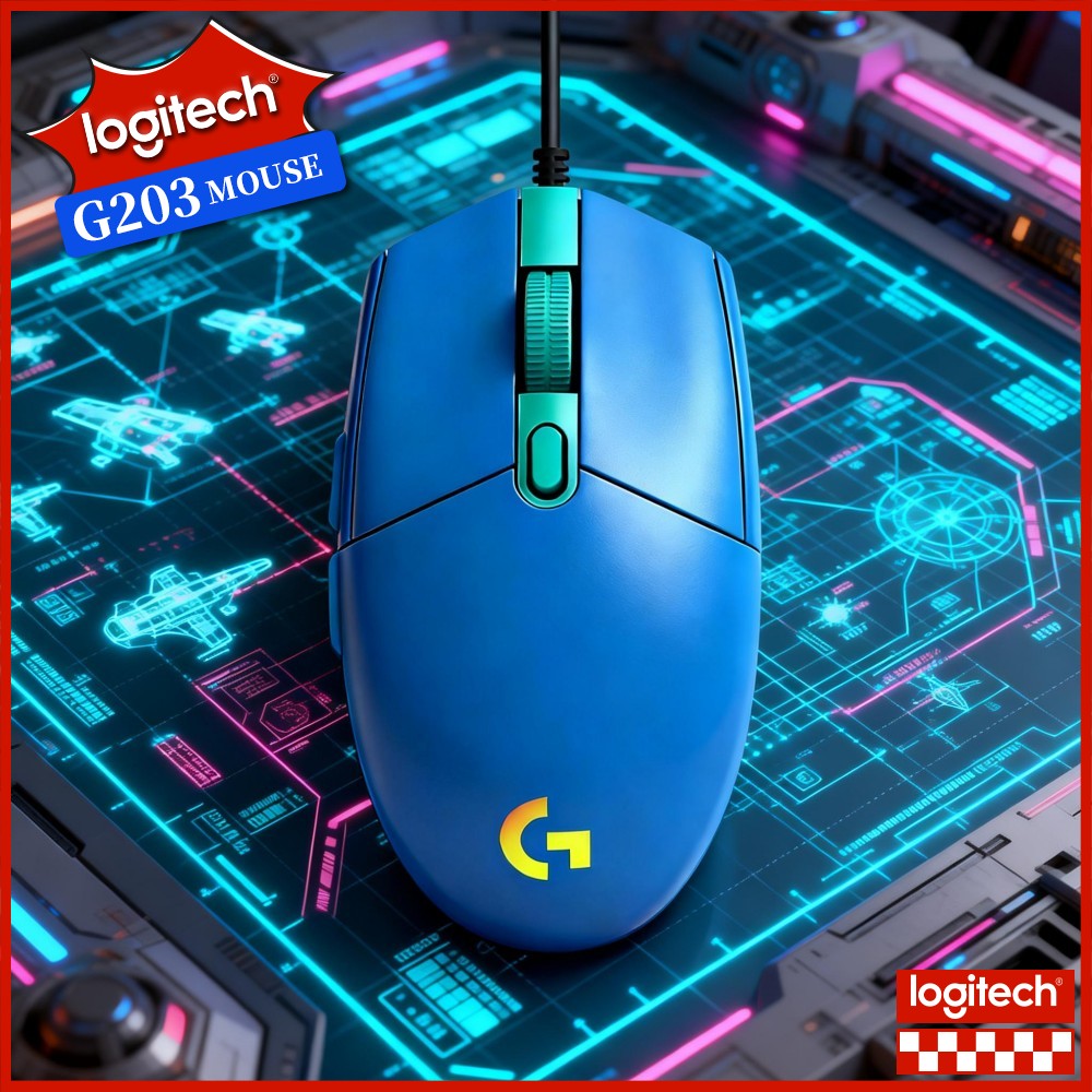 Ratón para Juegos Logitech G20 - Logitech Mouse G203 reseña y precio