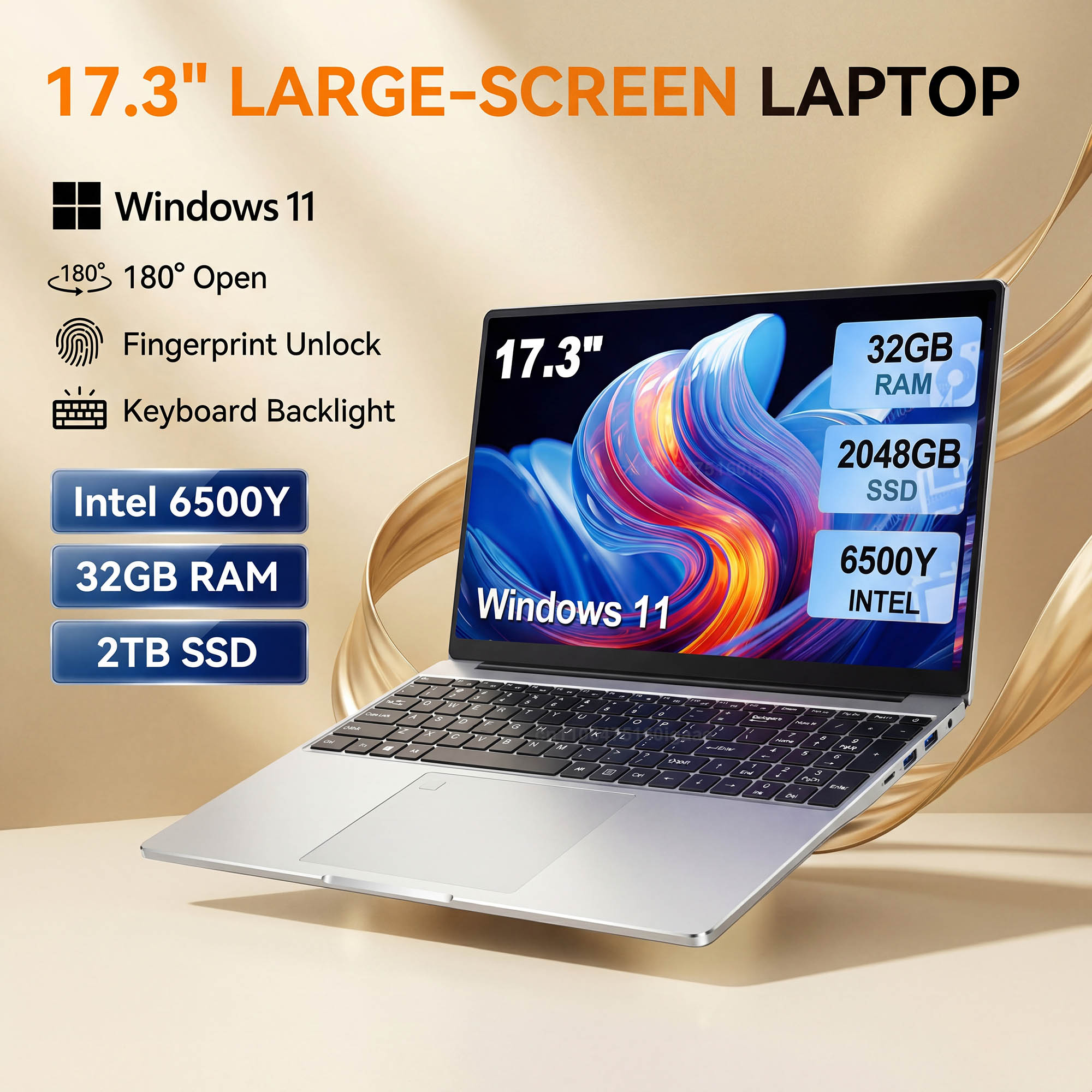 Portátil con Pantalla Grande d - Gaming Keyboard Backlit reseña y precio
