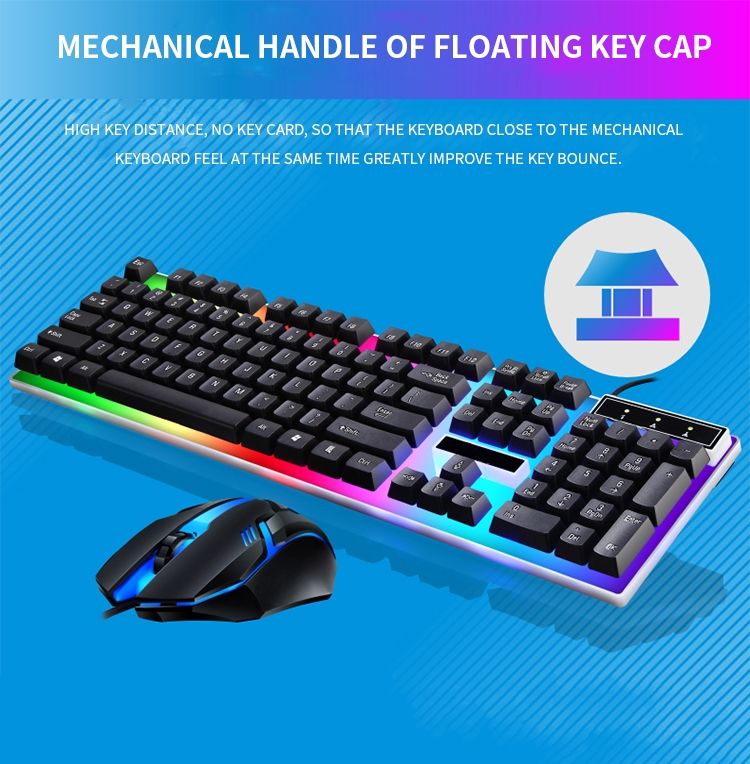 Teclado para juegos RGB, Kit d - Gaming Keyboard Mobile reseña y precio