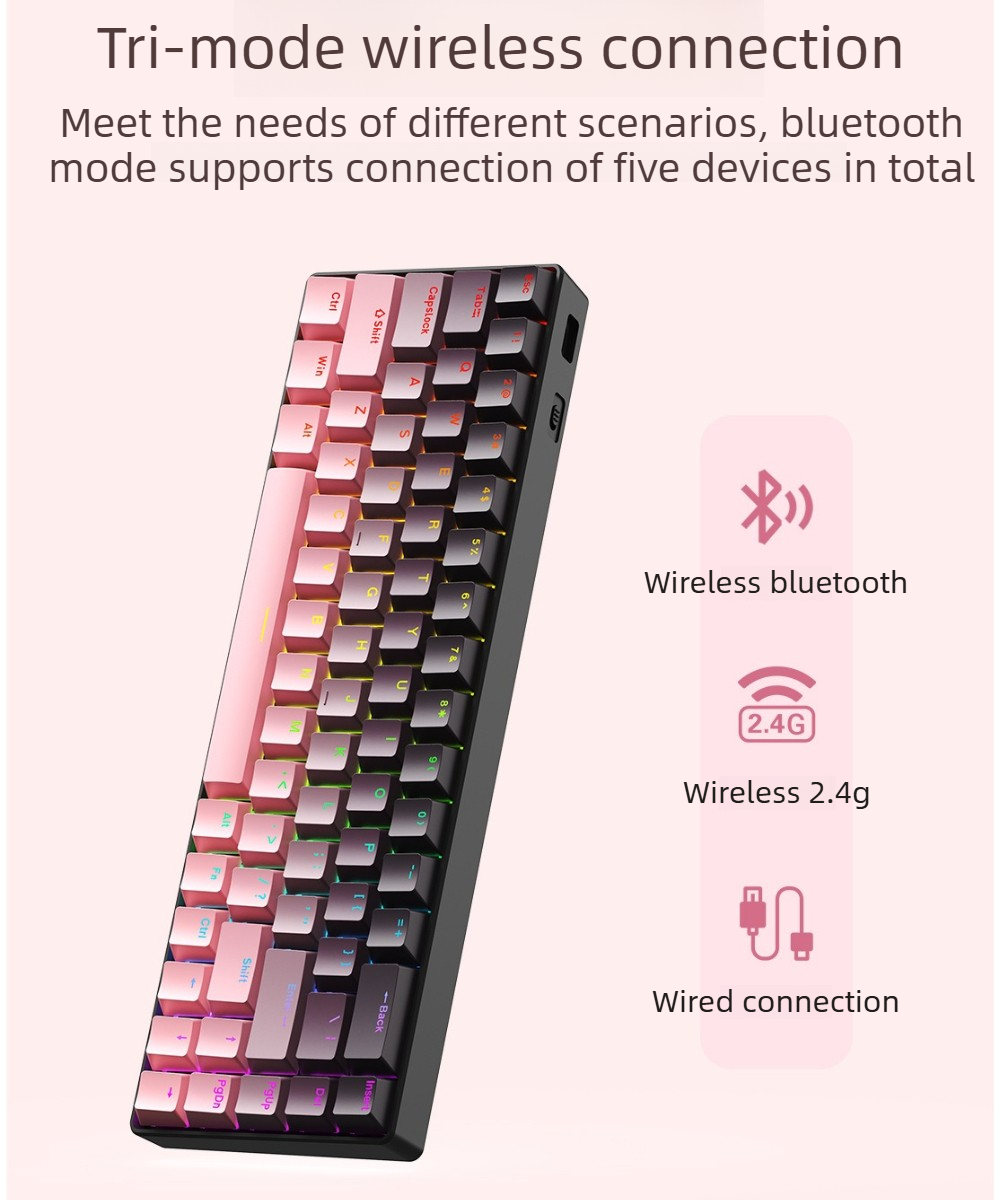 Teclado Mecánico RGB Gamer de  - Gaming Keyboard Mobile reseña y precio