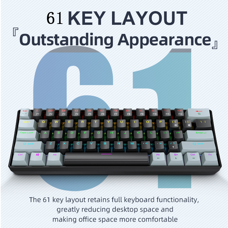 Teclado Mecánico para Juegos K - Gaming Keyboard And Mouse Set reseña y precio