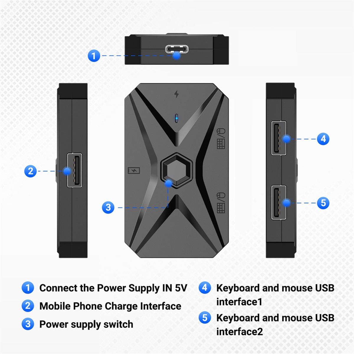 # Kit Convertidor de Juegos Mó - Gaming Keyboard And Mouse Converter For Mobile reseña y precio
