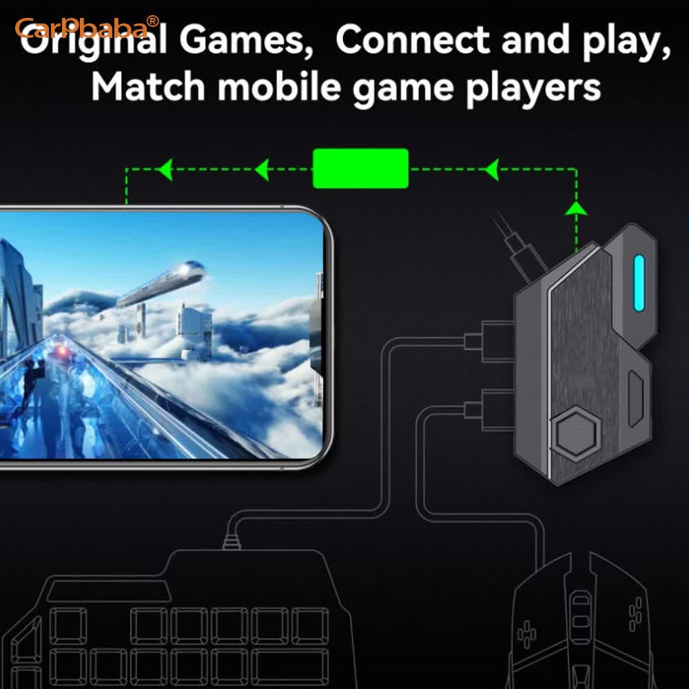 Convertidor de Teclado y Ratón - Gaming Keyboard And Mouse Converter For Mobile reseña y precio