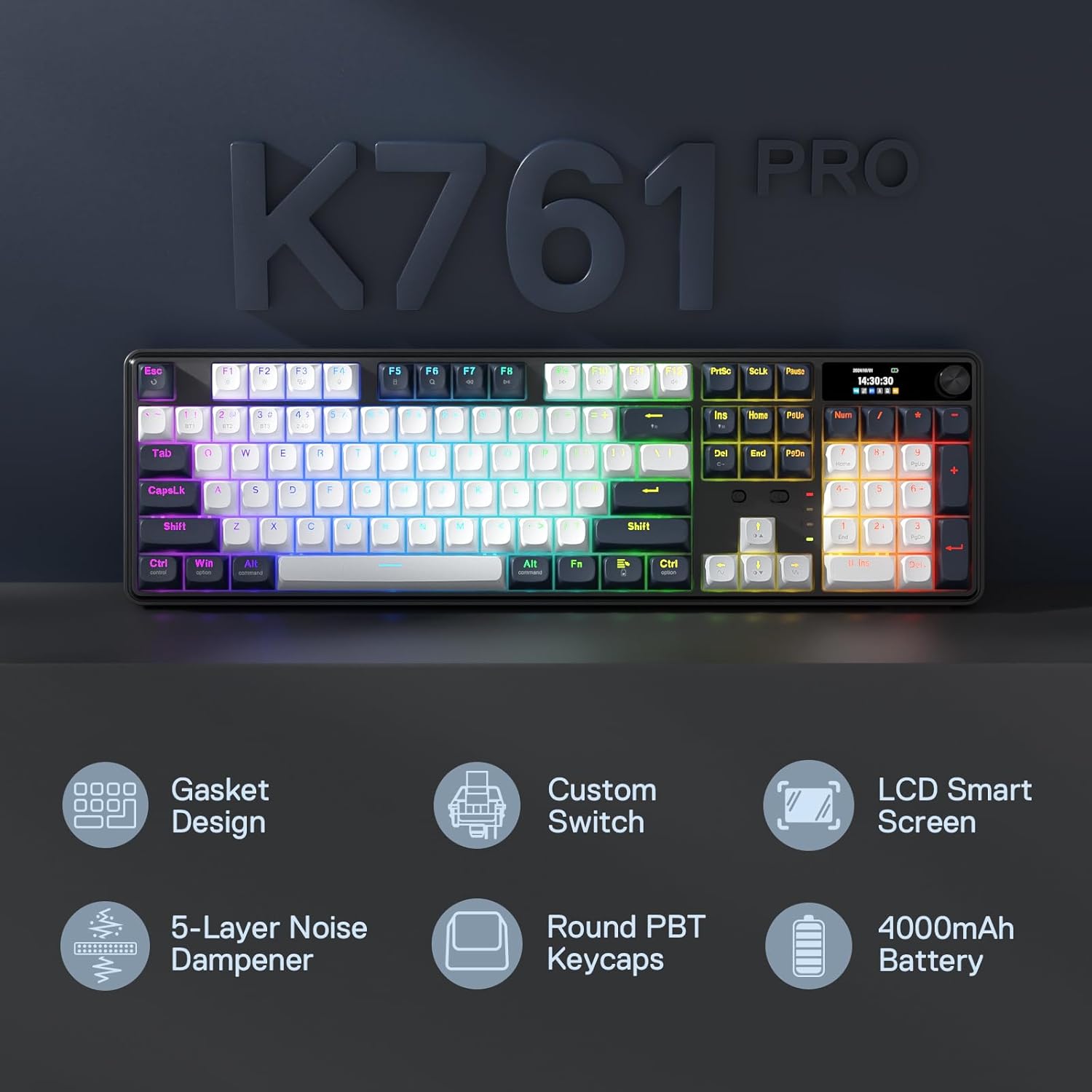 Teclado Mecánico Inalámbrico R - Gaming Keyboard Mobile reseña y precio