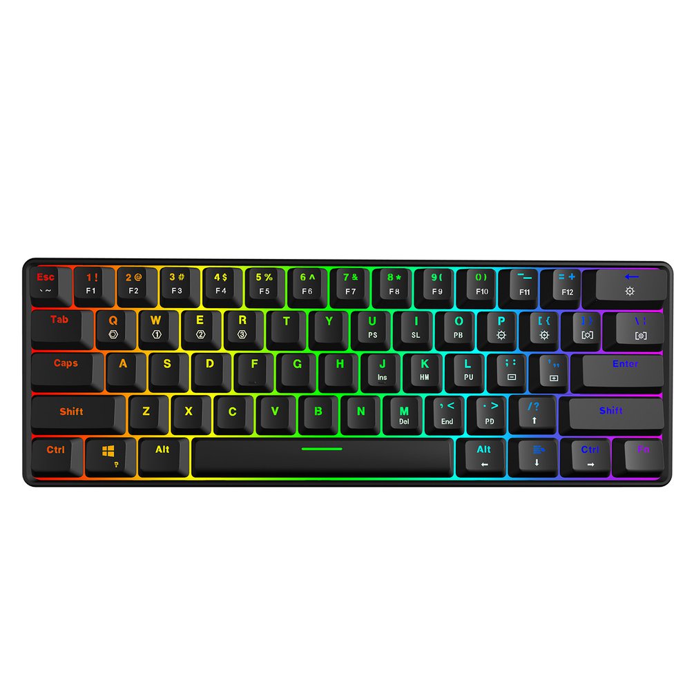 SKYLOONG GK61 Mini teclado ópt - Gaming Keyboard Mobile reseña y precio