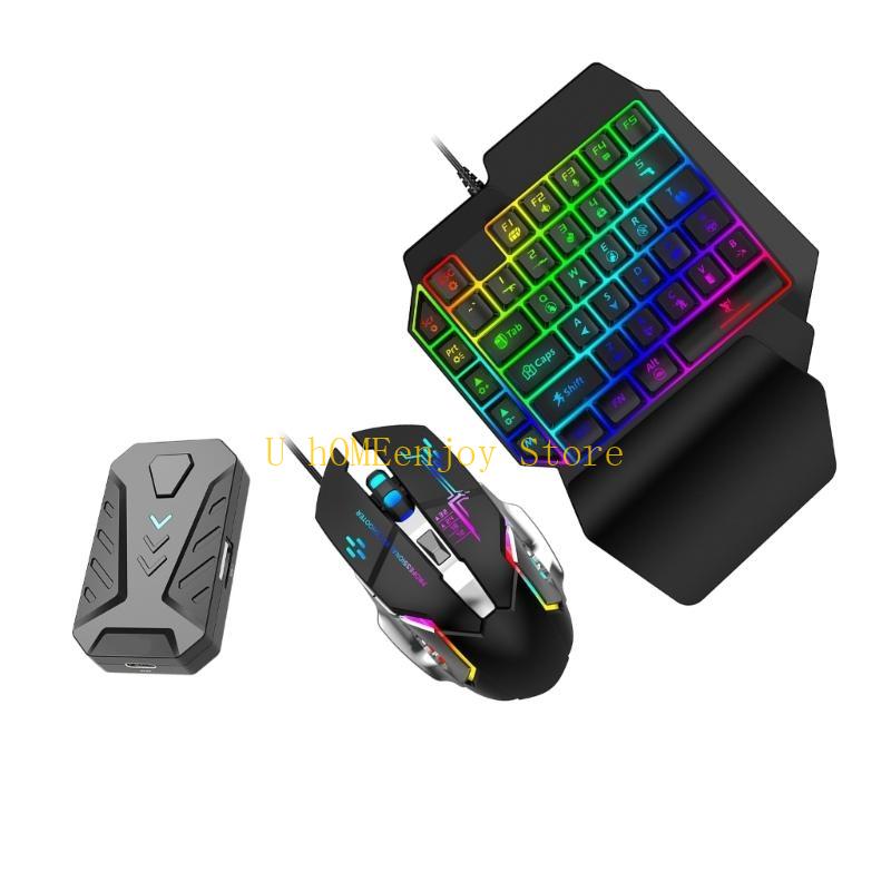 B0KF Convertidor teclado y rat - Gaming Keyboard And Mouse Converter For Mobile reseña y precio