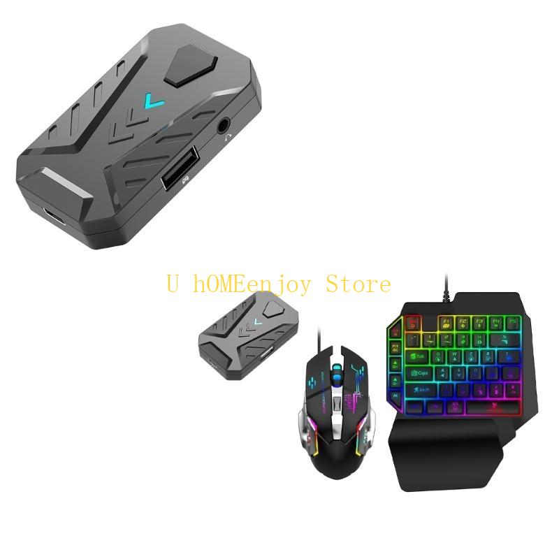 B0KF Convertidor teclado y rat - Gaming Keyboard And Mouse Converter For Mobile reseña y precio