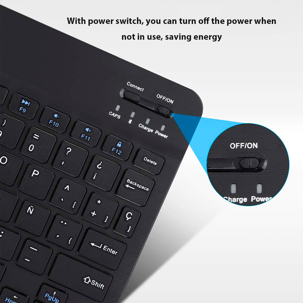 Teclado inalámbrico Bluetooth  - Gaming Keyboard Mechanical Wireless reseña y precio