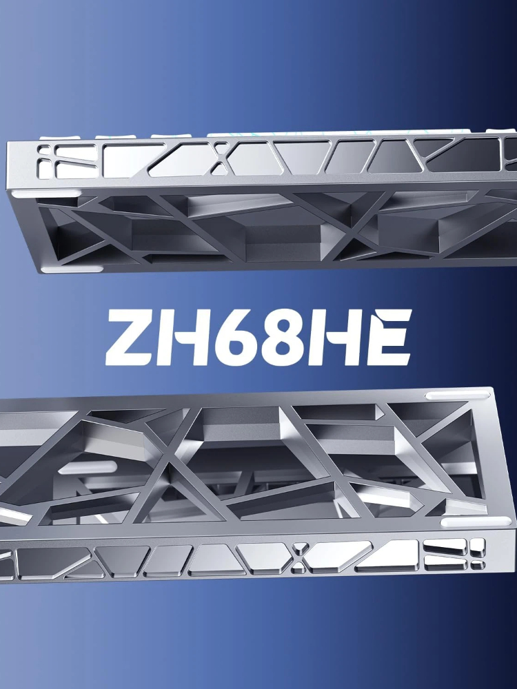 ZORNHER ZH68HE teclado magnéti - Gaming Keyboard Magnetic Switches reseña y precio